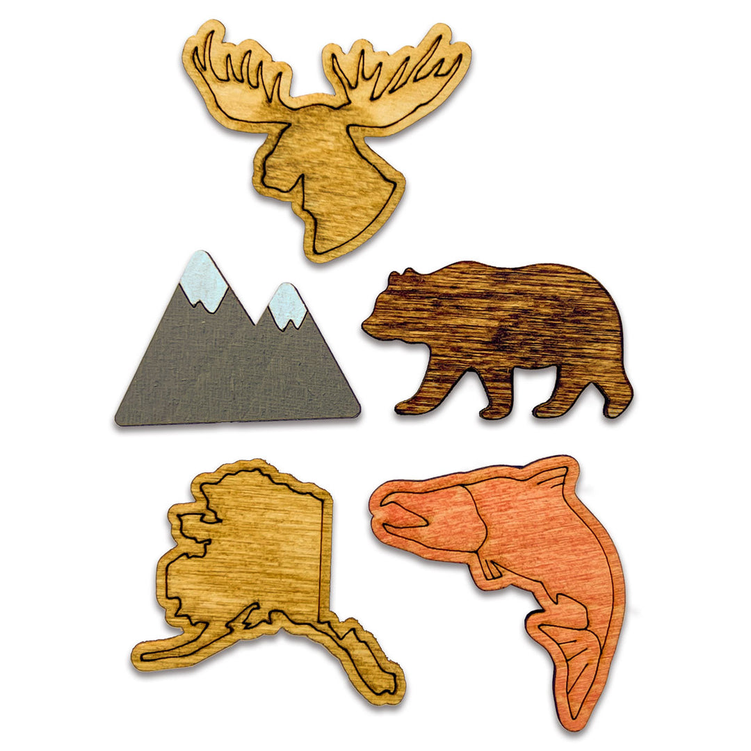 Alaska Magnets Set